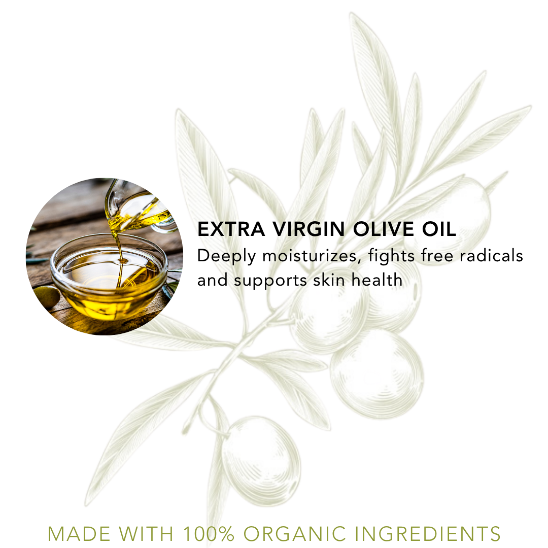 ORGANIC EXTRA VIRGIN OLIVE OIL SOAP Unscented