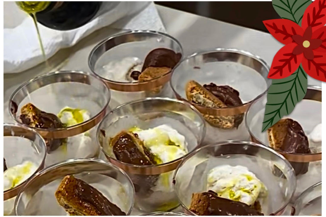 Delicious & Simple Whipped Crema with Biscotti