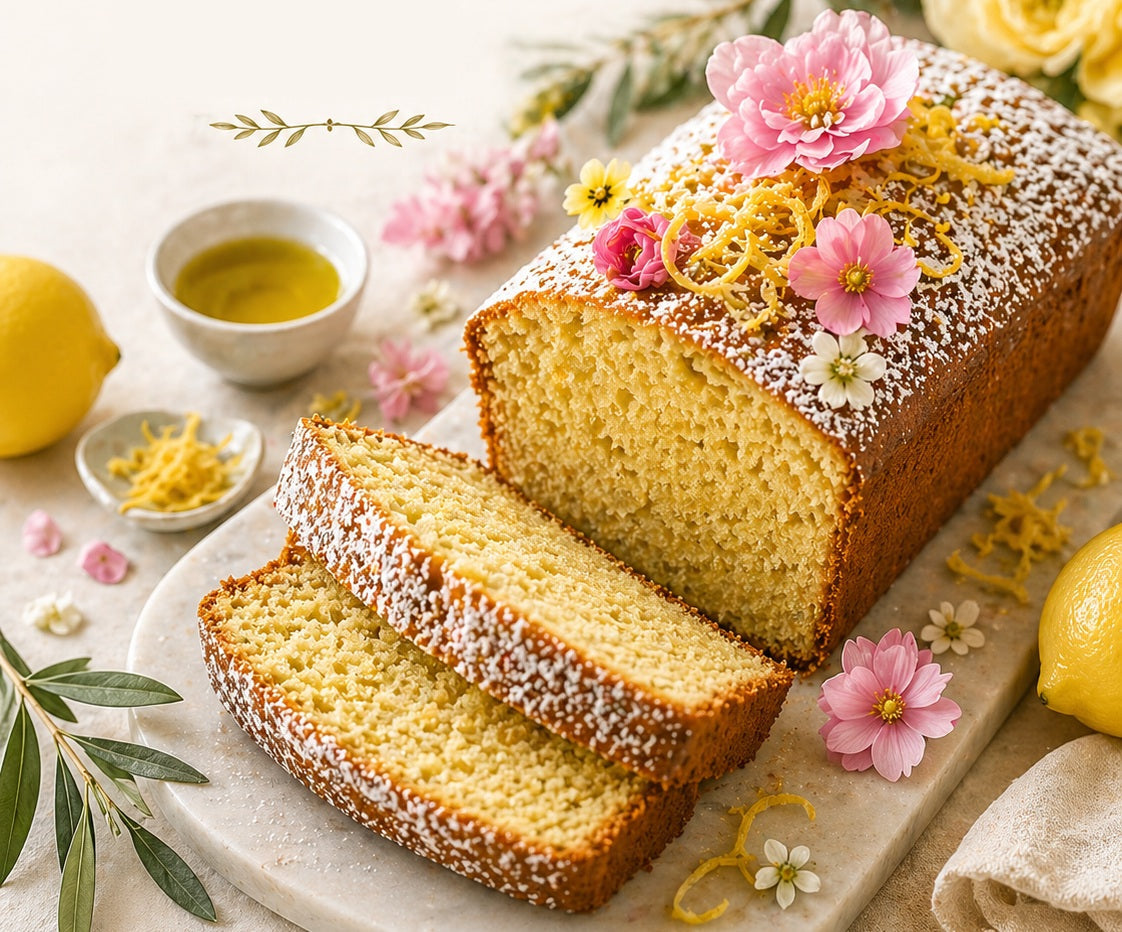 The Spring Table Perfected- An Olive Oil Cake for Mothers Day