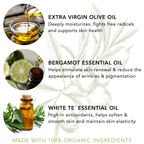 NEW - REVITALIZING BODY OIL WHITE Té, 1 oz