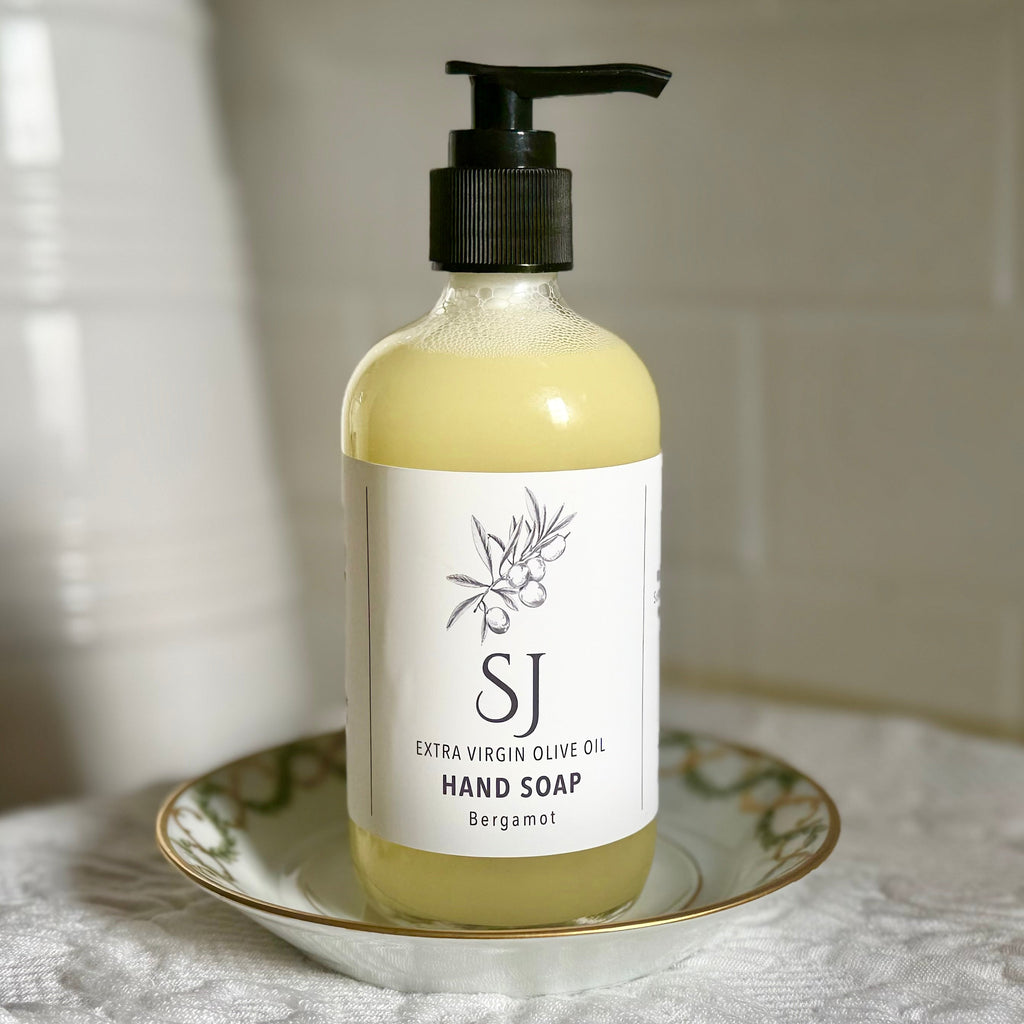 EVOO LIQUID HAND SOAP Bergamot, 8 oz