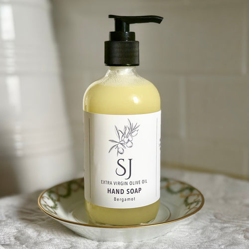 EVOO LIQUID HAND SOAP Bergamot, 8 oz