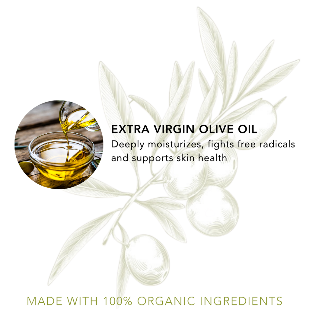 ORGANIC EXTRA VIRGIN OLIVE OIL SOAP Unscented