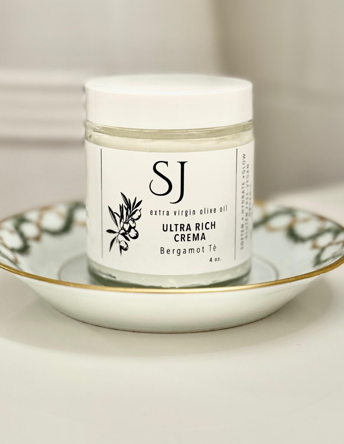 ULTRA RICH CREMA Bergamot Té, 4 oz