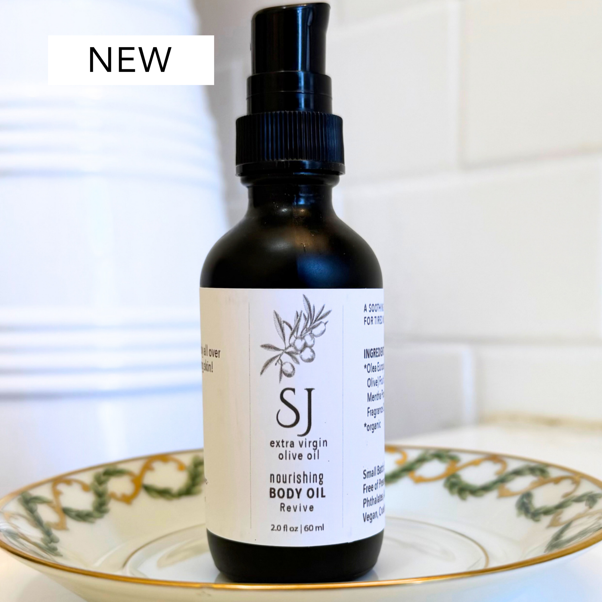 NEW -  REVIVE RE-ENERGIZING BODY OIL, 2 oz