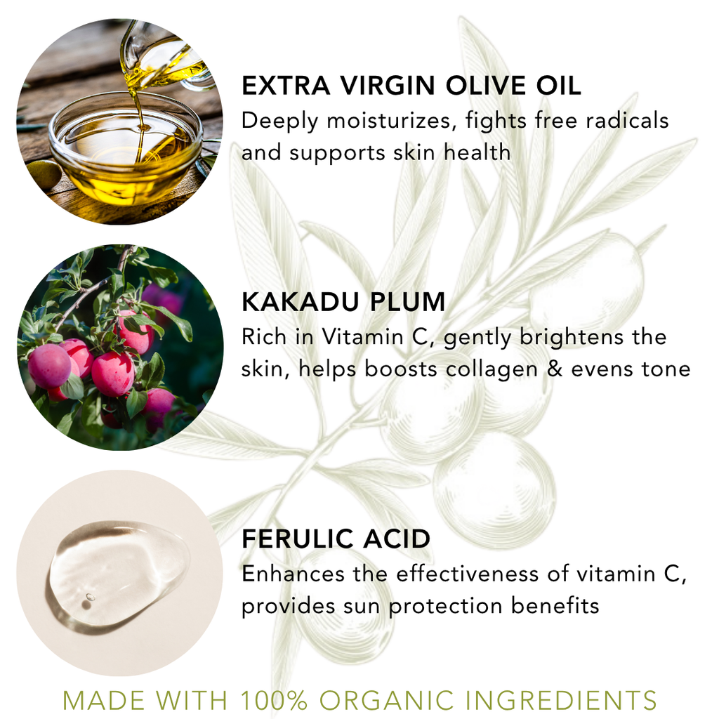 GLOWING VITAMIN C SERUM, 4 oz