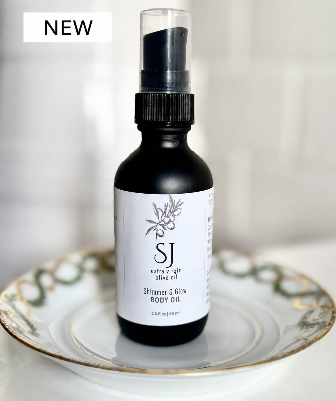 Shimmer and Glow Body Oil, 2 oz