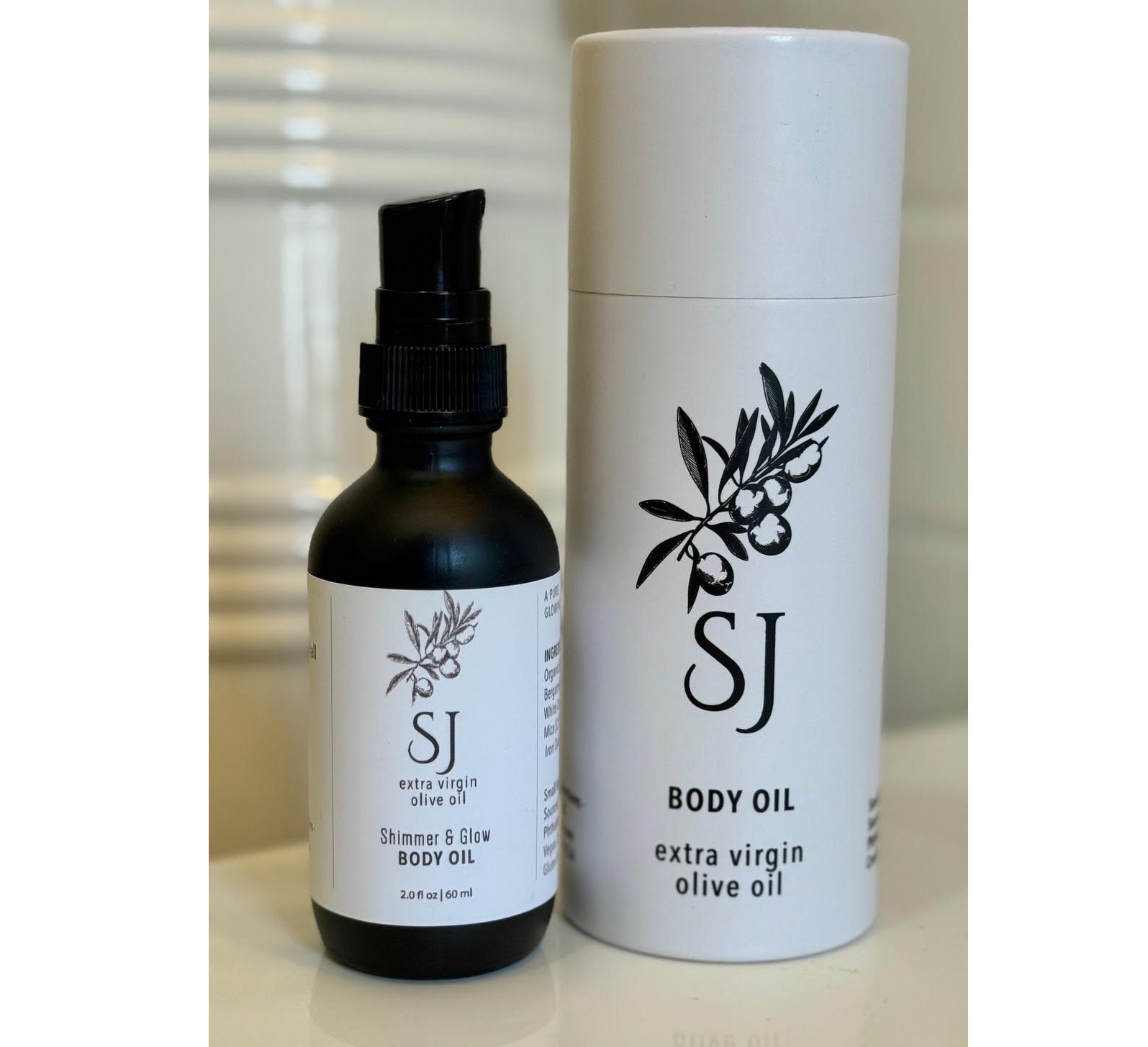 Shimmer and Glow Body Oil, 2 oz