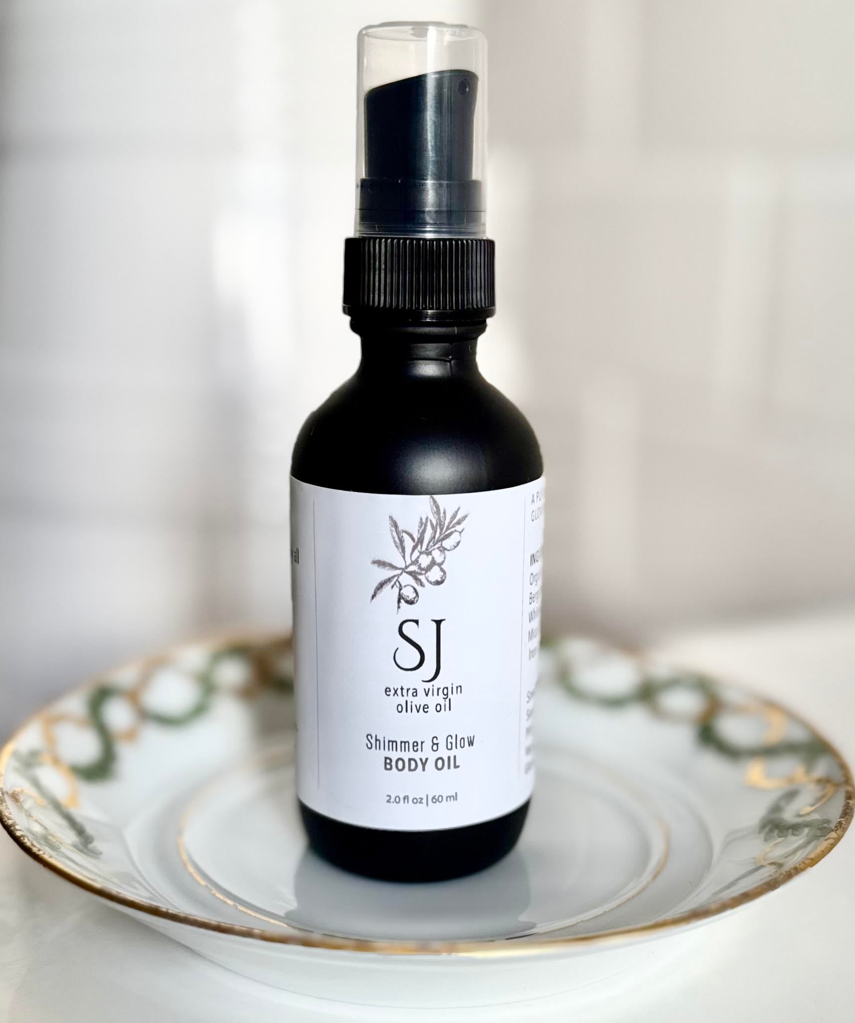 Shimmer and Glow Body Oil, 2 oz