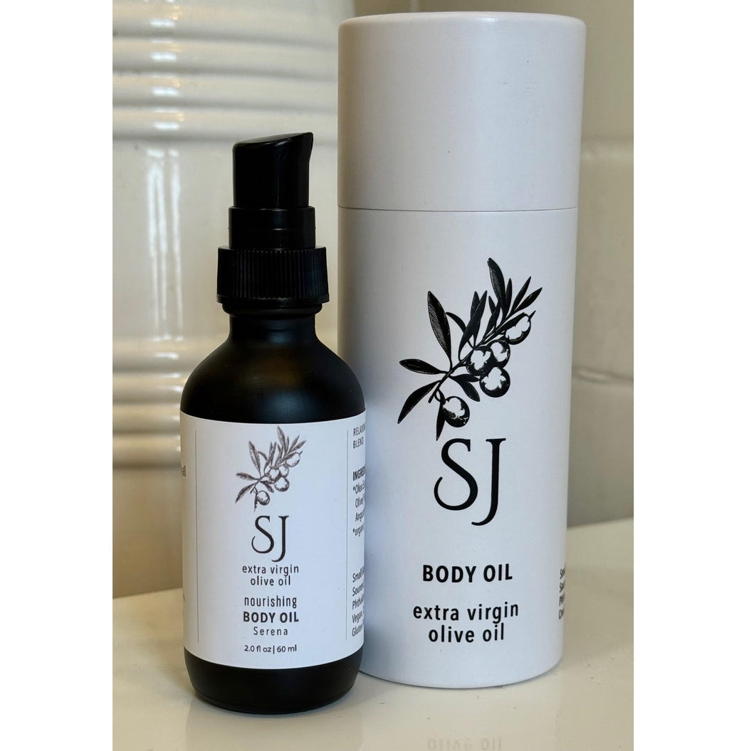 NEW -  SERENA RELAXING BODY OIL, 2 oz