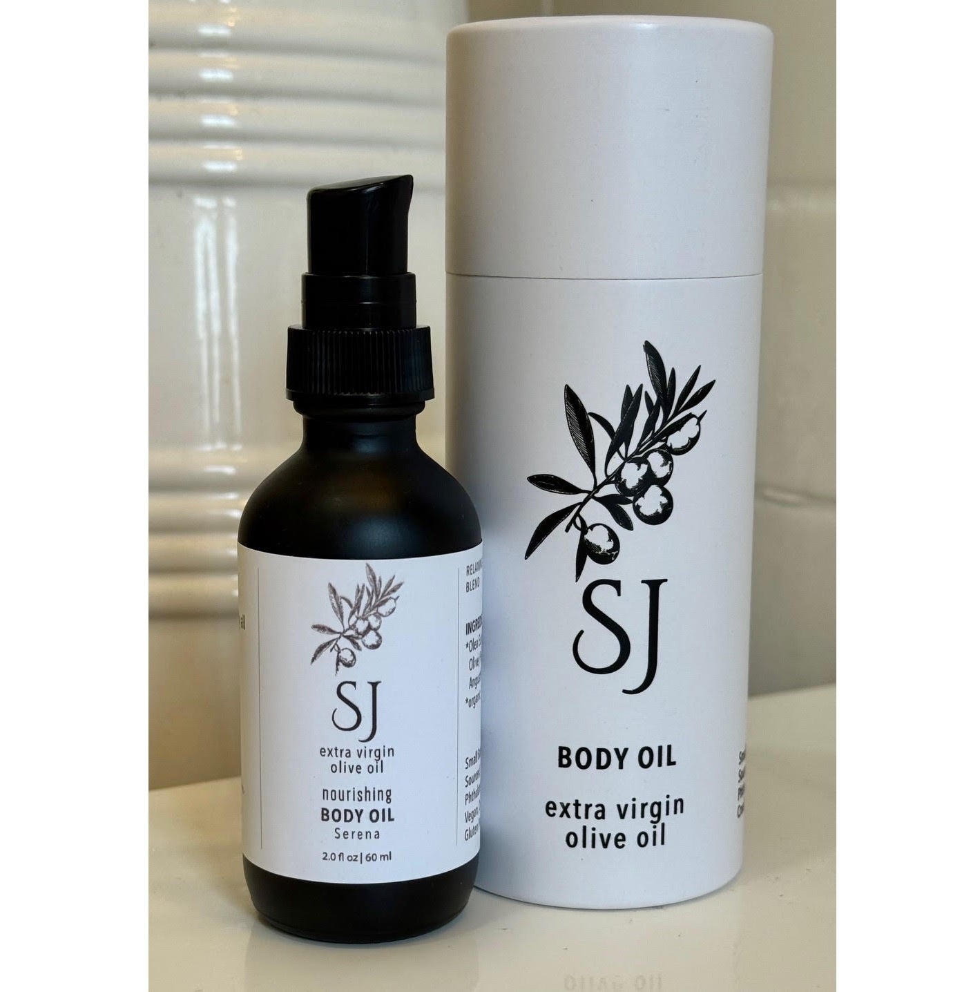 NEW -  SERENA RELAXING BODY OIL, 2 oz